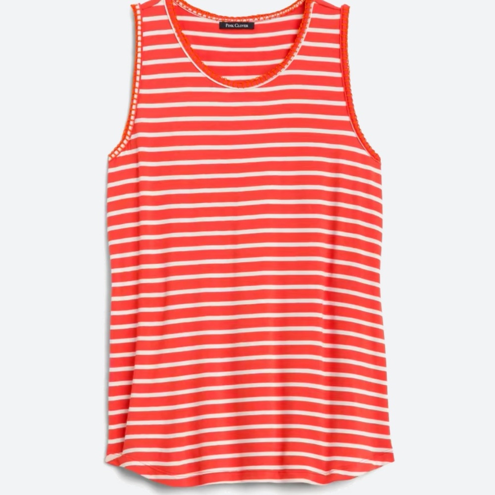 Pink Clover striped top